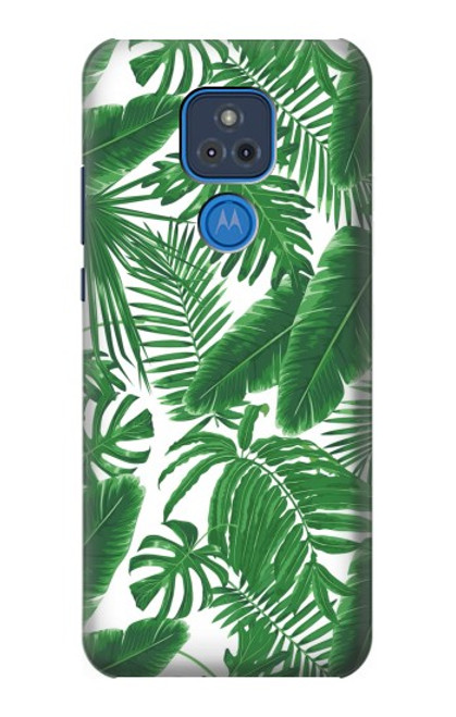 S3457 Paper Palm Monstera Case For Motorola Moto G Play (2021)