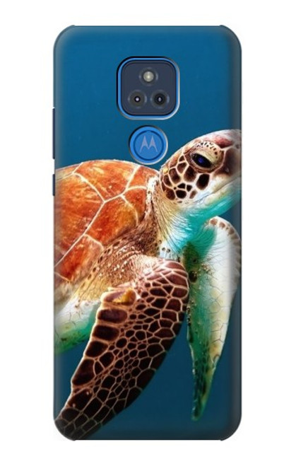 S3497 Green Sea Turtle Case For Motorola Moto G Play (2021)