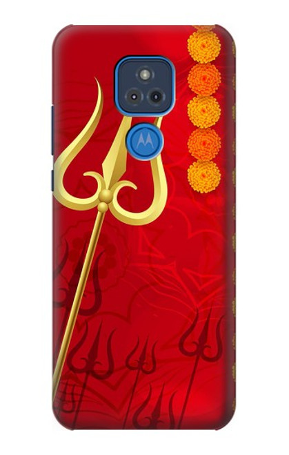 S3788 Shiv Trishul Case For Motorola Moto G Play (2021)