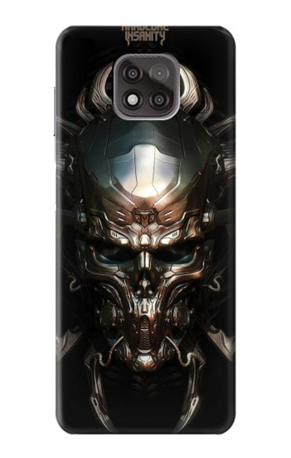 S1027 Hardcore Metal Skull Case For Motorola Moto G Power (2021)