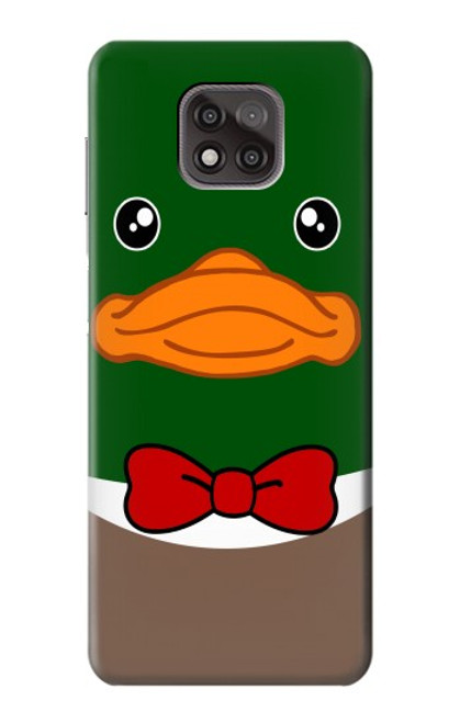 S2762 Green Head Mallard Duck Tuxedo Cartoon Case For Motorola Moto G Power (2021)