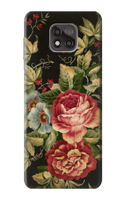 S3013 Vintage Antique Roses Case For Motorola Moto G Power (2021)