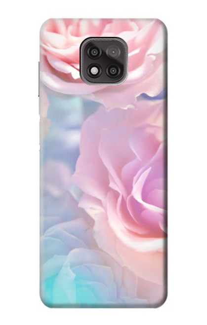 S3050 Vintage Pastel Flowers Case For Motorola Moto G Power (2021)