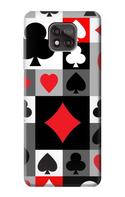 S3463 Poker Card Suit Case For Motorola Moto G Power (2021)
