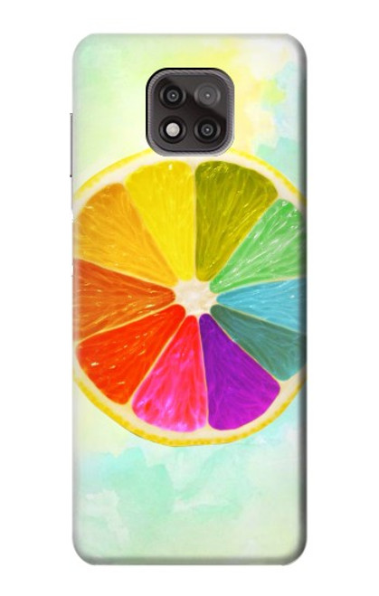 S3493 Colorful Lemon Case For Motorola Moto G Power (2021)