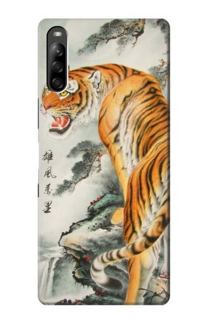 S1934 Chinese Tiger Painting Case For Sony Xperia L5