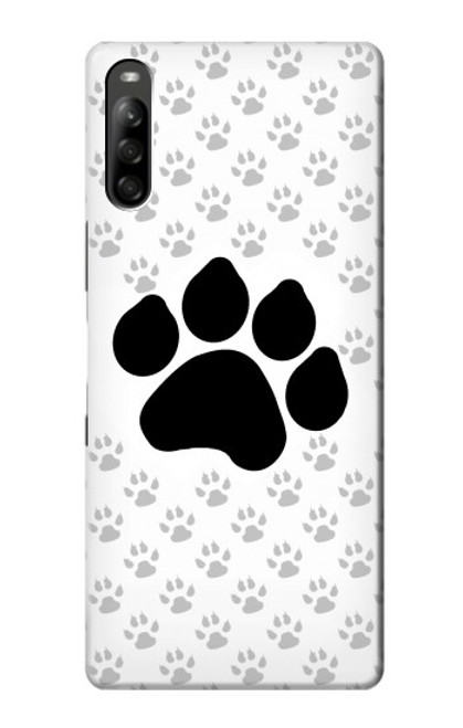 S2355 Paw Foot Print Case For Sony Xperia L5