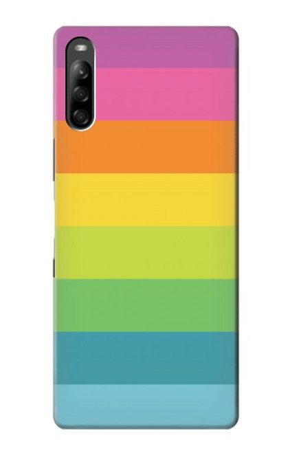 S2363 Rainbow Pattern Case For Sony Xperia L5