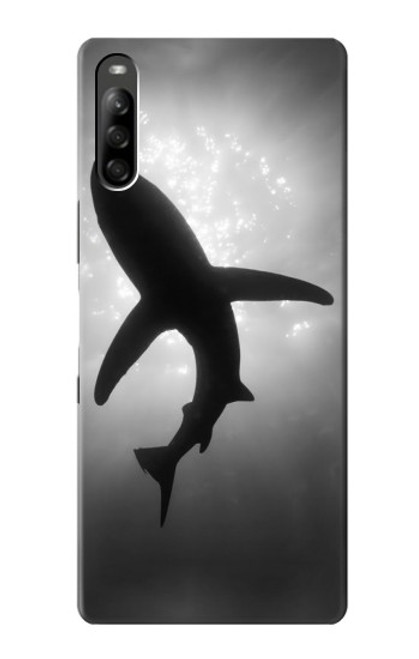 S2367 Shark Monochrome Case For Sony Xperia L5