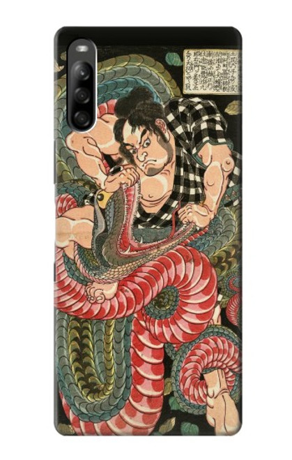 S2469 108 Heroes of Suikoden Saginoike Heikuro Case For Sony Xperia L5