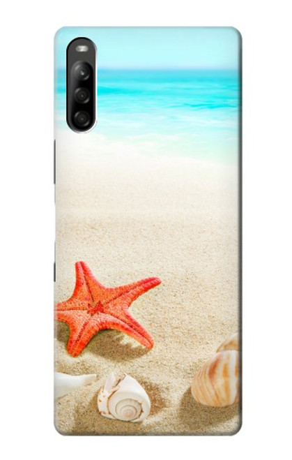 S3212 Sea Shells Starfish Beach Case For Sony Xperia L5