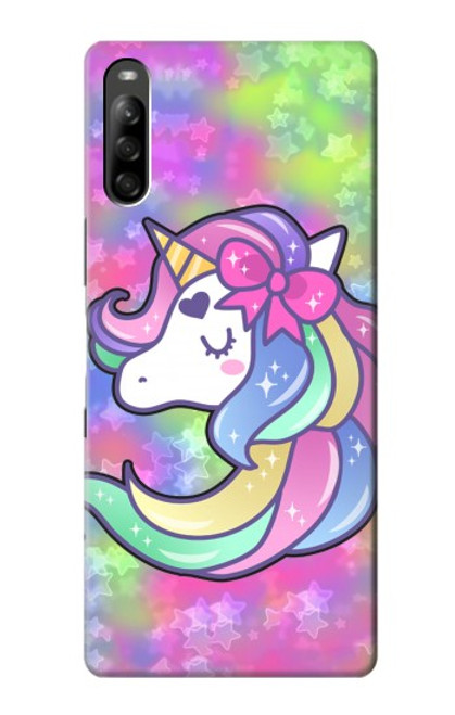 S3264 Pastel Unicorn Case For Sony Xperia L5