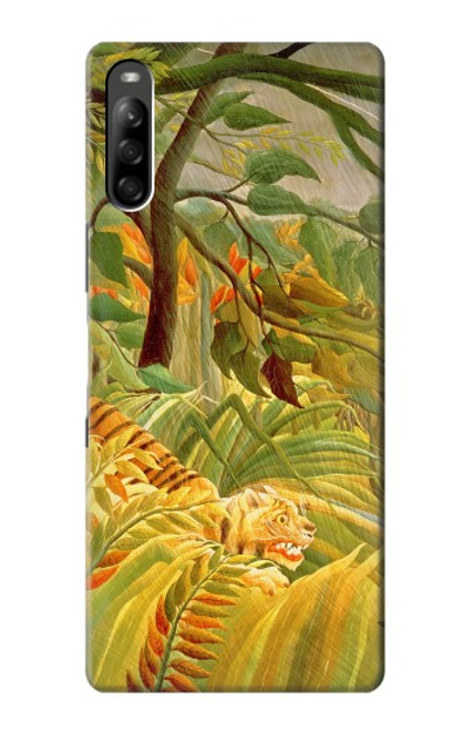S3344 Henri Rousseau Tiger in a Tropical Storm Case For Sony Xperia L5