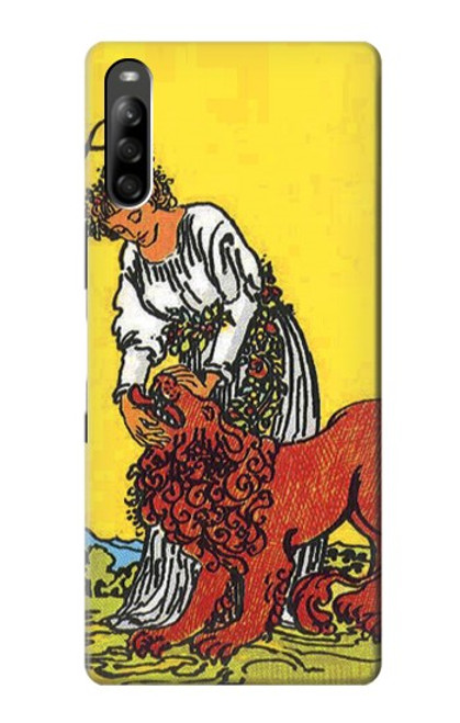 S3458 Strength Tarot Card Case For Sony Xperia L5