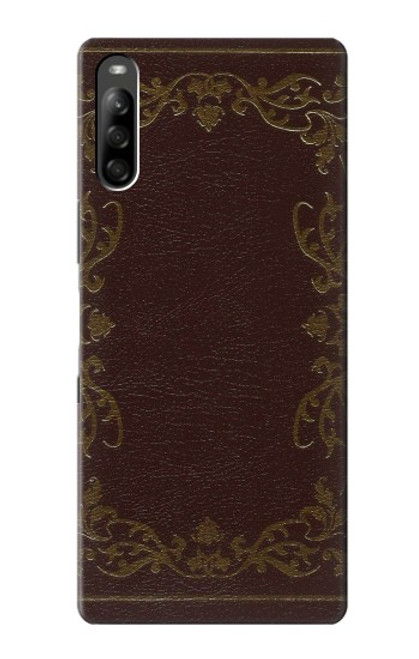 S3553 Vintage Book Cover Case For Sony Xperia L5