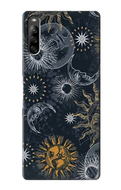 S3702 Moon and Sun Case For Sony Xperia L5