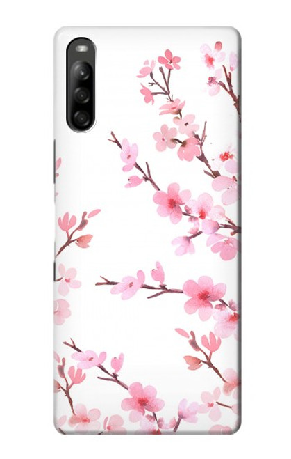 S3707 Pink Cherry Blossom Spring Flower Case For Sony Xperia L5