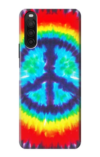 S1870 Tie Dye Peace Case For Sony Xperia 10 III