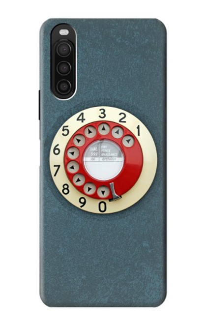 S1968 Rotary Dial Telephone Case For Sony Xperia 10 III