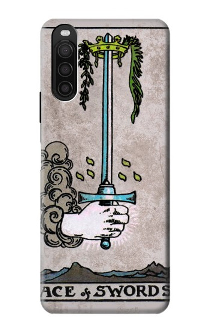 S2482 Tarot Card Ace of Swords Case For Sony Xperia 10 III