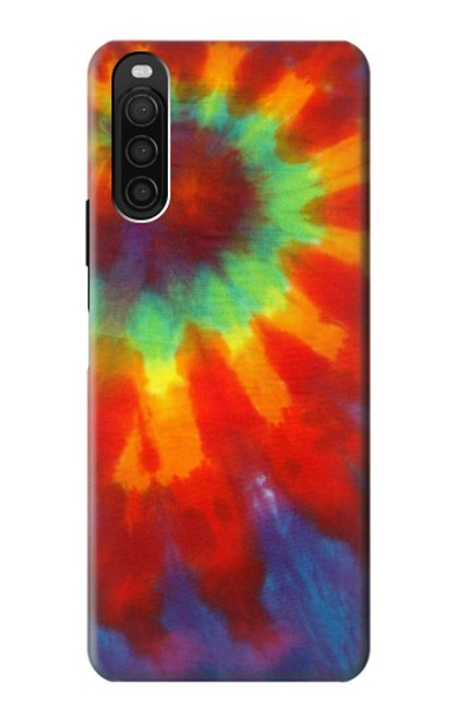S2985 Colorful Tie Dye Texture Case For Sony Xperia 10 III