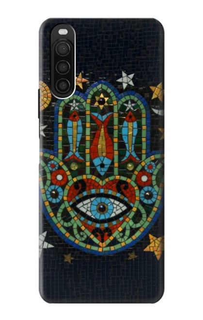 S3175 Hamsa Hand Mosaics Case For Sony Xperia 10 III