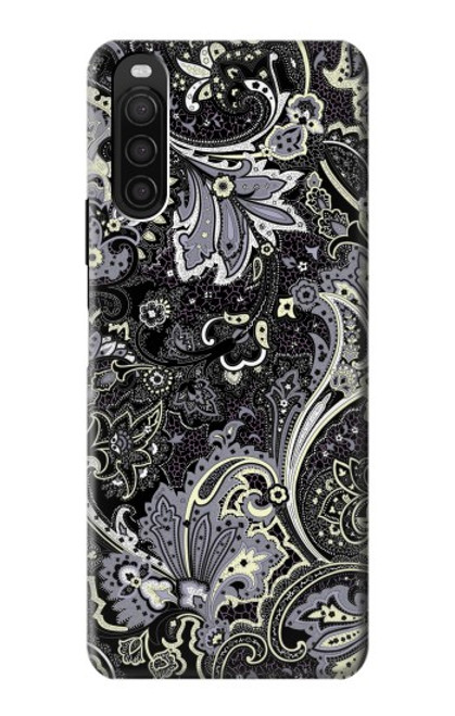 S3251 Batik Flower Pattern Case For Sony Xperia 10 III