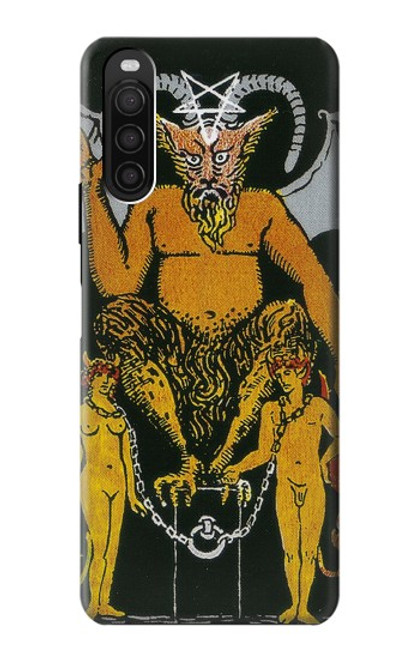 S3740 Tarot Card The Devil Case For Sony Xperia 10 III