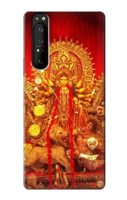 S1030 Hindu God Durga Puja Case For Sony Xperia 1 III