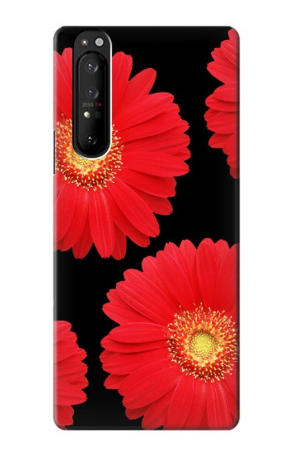 S2478 Red Daisy flower Case For Sony Xperia 1 III