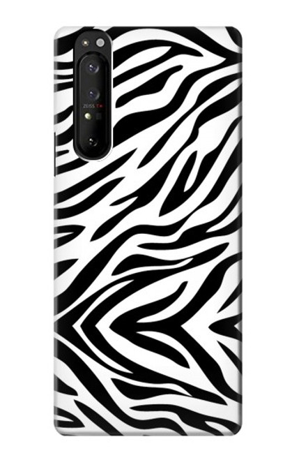 S3056 Zebra Skin Texture Graphic Printed Case For Sony Xperia 1 III