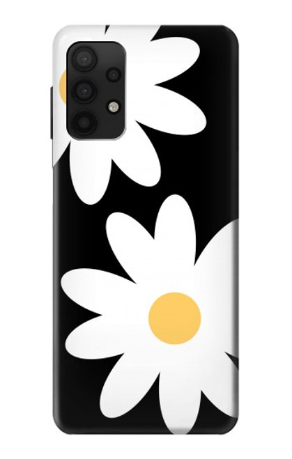 S2315 Daisy White Flowers Case For Samsung Galaxy A32 4G