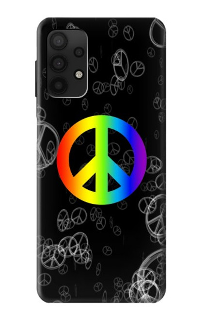 S2356 Peace Sign Case For Samsung Galaxy A32 4G