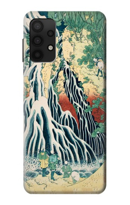 S2491 Hokusai Kirifuri Waterfall at Kurokami Case For Samsung Galaxy A32 4G