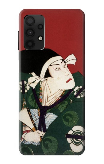 S2498 Japan Art Toyohara Kunichika Case For Samsung Galaxy A32 4G