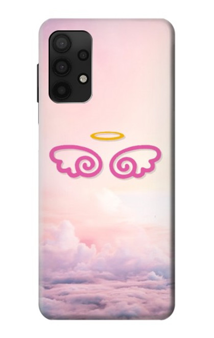 S2514 Cute Angel Wings Case For Samsung Galaxy A32 4G