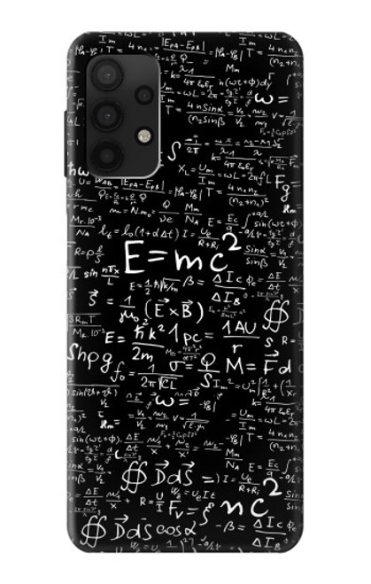 S2574 Mathematics Physics Blackboard Equation Case For Samsung Galaxy A32 4G