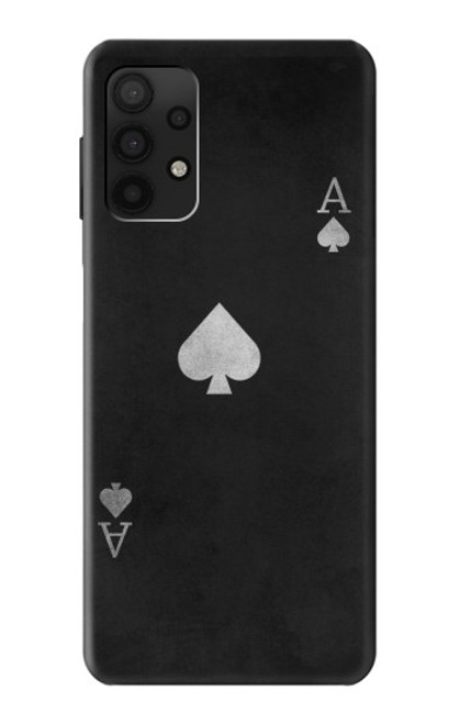 S3152 Black Ace of Spade Case For Samsung Galaxy A32 4G