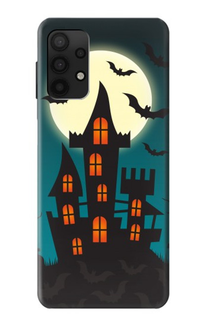 S3268 Halloween Festival Castle Case For Samsung Galaxy A32 4G