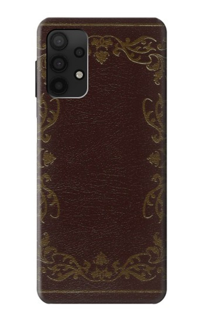 S3553 Vintage Book Cover Case For Samsung Galaxy A32 4G