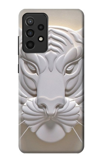 S0574 Tiger Carving Case For Samsung Galaxy A52, Galaxy A52 5G