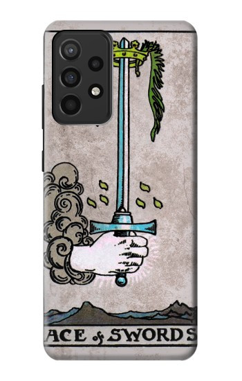 S2482 Tarot Card Ace of Swords Case For Samsung Galaxy A52, Galaxy A52 5G