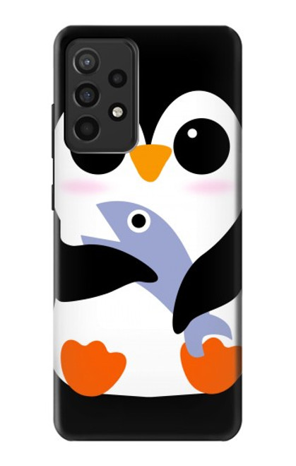 S2631 Cute Baby Penguin Case For Samsung Galaxy A52, Galaxy A52 5G