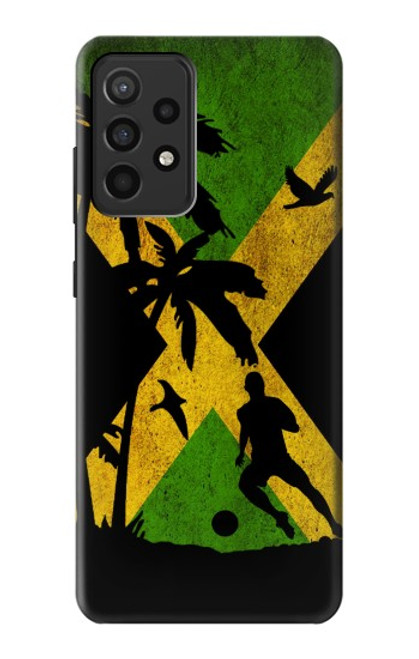 S2975 Jamaica Football Soccer Case For Samsung Galaxy A52, Galaxy A52 5G