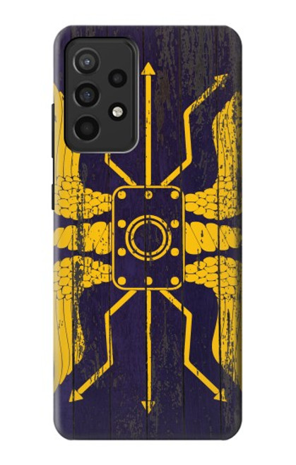 S3546 Roman Shield Blue Case For Samsung Galaxy A52, Galaxy A52 5G