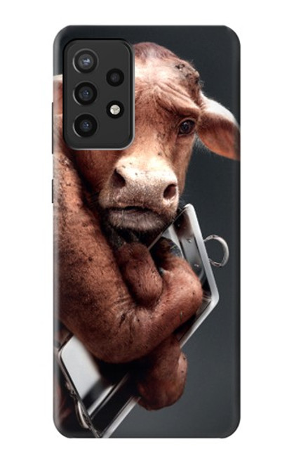 S1271 Crazy Cow Case For Samsung Galaxy A72, Galaxy A72 5G