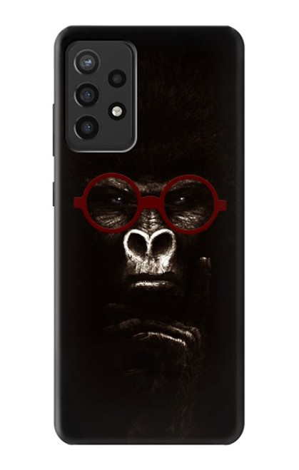 S3529 Thinking Gorilla Case For Samsung Galaxy A72, Galaxy A72 5G