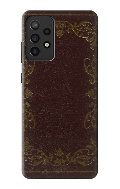 S3553 Vintage Book Cover Case For Samsung Galaxy A72, Galaxy A72 5G