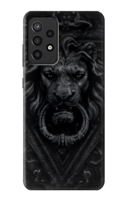 S3619 Dark Gothic Lion Case For Samsung Galaxy A72, Galaxy A72 5G