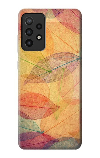 S3686 Fall Season Leaf Autumn Case For Samsung Galaxy A72, Galaxy A72 5G